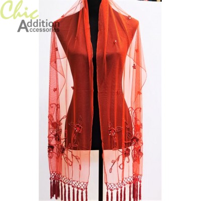 Beaded Shawl 6307-E
